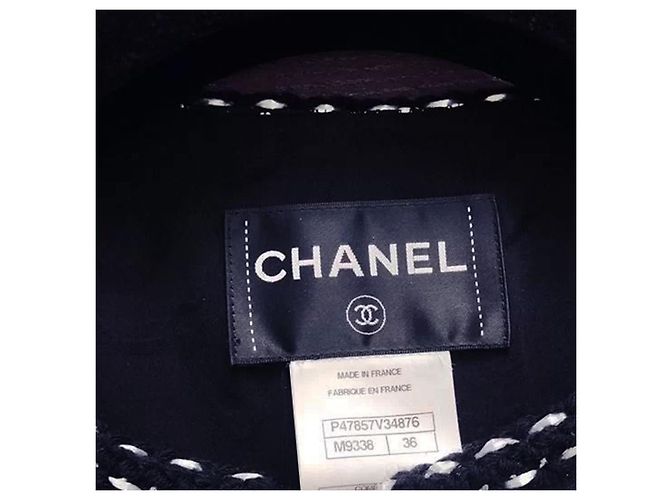 Increíble chaqueta de pasarela Chanel Multicolor - vista 4
