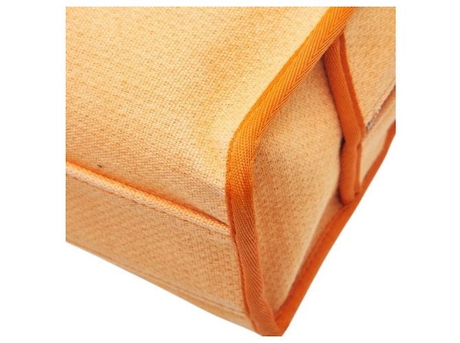 Borsa Bowling Coco Mark di Chanel Arancione - vista 6