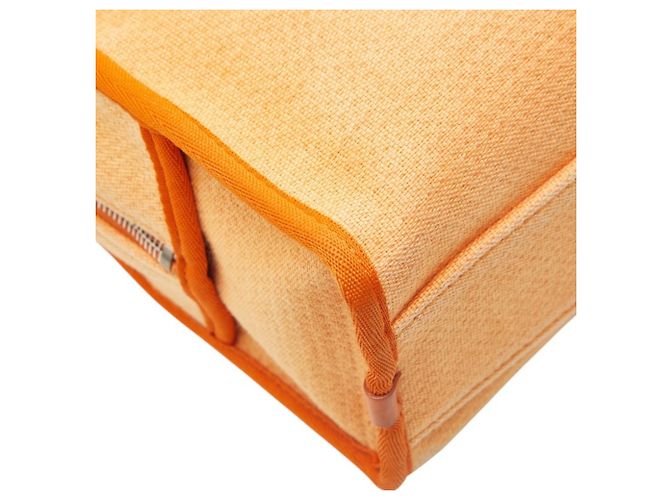 Borsa Bowling Coco Mark di Chanel Arancione - vista 7