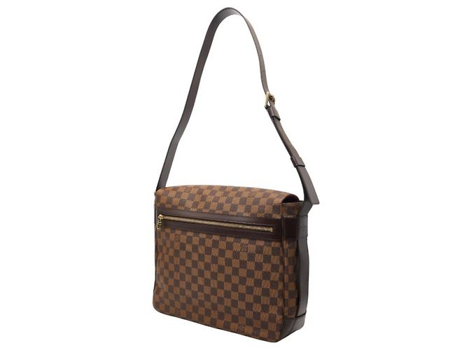 Borsa a tracolla Louis Vuitton Damier Bastille Marrone - vista 2