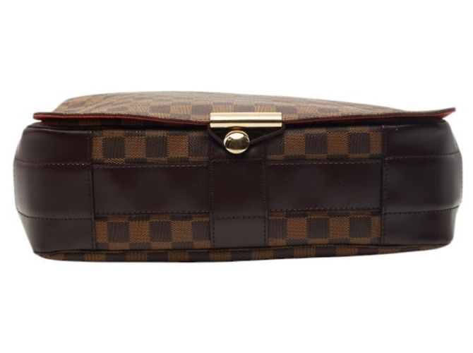 Borsa a tracolla Louis Vuitton Damier Bastille Marrone - vista 3