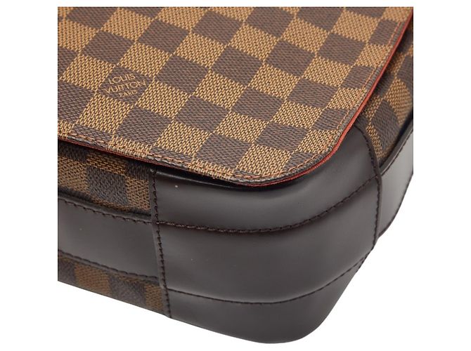 Borsa a tracolla Louis Vuitton Damier Bastille Marrone - vista 4