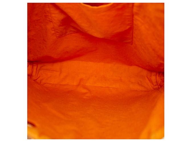 Borsa tote GM Amedaba Diago di Hermès Arancione - vista 11