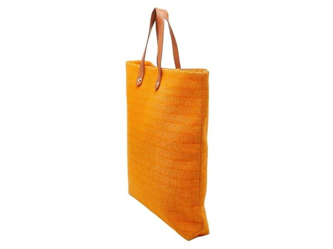 Borsa tote GM Amedaba Diago di Hermès Arancione - vista 2