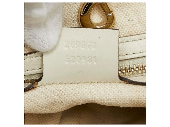 Borsa Gucci Craft Edizione Limitata Giappone Bianco Beige - vista 13