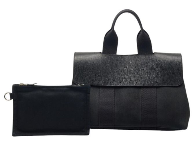 Borsa a mano Hermès Valparaiso PM Nero - vista 10