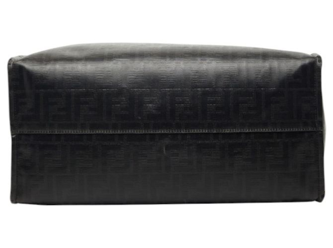 Fendi Mania Zucca x Fila Collaboration Tragetasche Schwarz - Ansicht 3