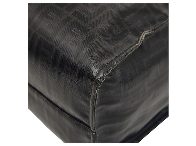 Fendi Mania Zucca x Fila Collaboration Tragetasche Schwarz - Ansicht 6