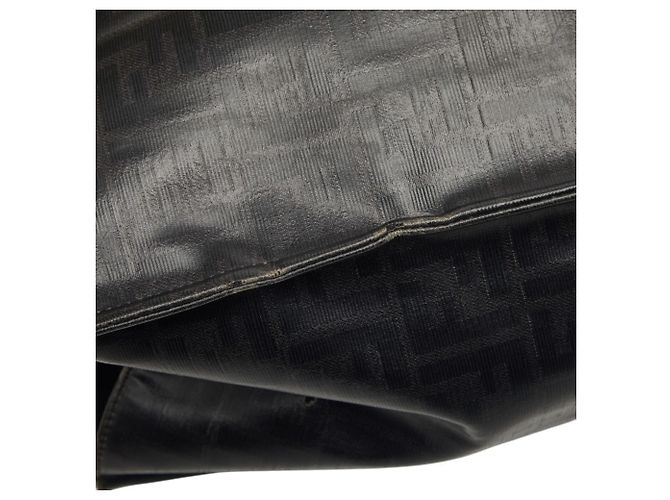Fendi Mania Zucca x Fila Collaboration Tragetasche Schwarz - Ansicht 8
