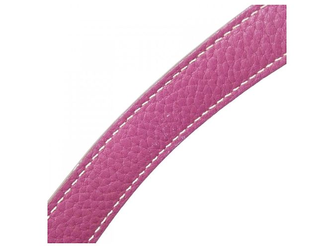 Borsa Hermès Double Sens 45 cm Rosa - vista 8
