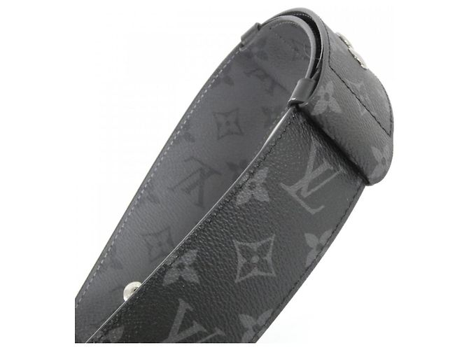 Schultergurt Monogram Eclipse Louis Vuitton Schwarz - Ansicht 2