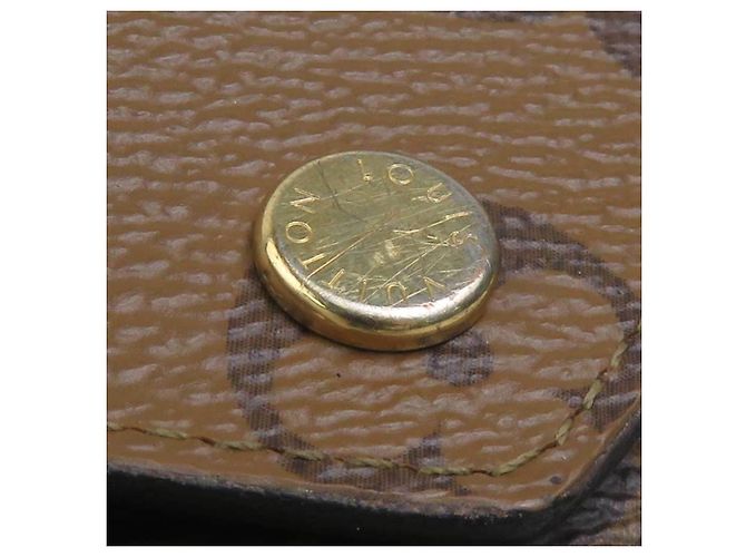 Louis Vuitton Monogram Reverse Tri-fold Geldbörse Braun Monogramm - Ansicht 10