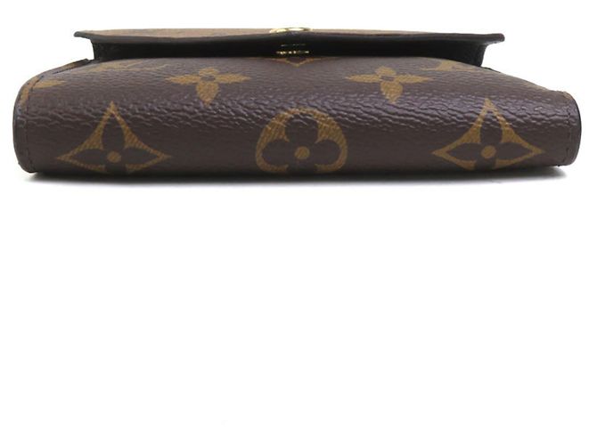 Louis Vuitton Monogram Reverse Tri-fold Geldbörse Braun Monogramm - Ansicht 4