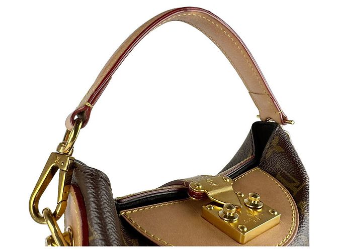 Borsa a mano Monogram Louis Vuitton Marrone Monogramma - vista 10