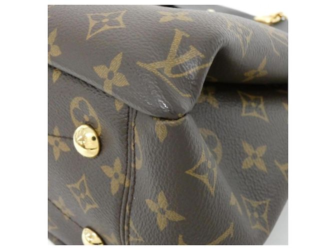Borsa a mano Pallas Shopper Monogram Louis Vuitton Marrone Nero - vista 3