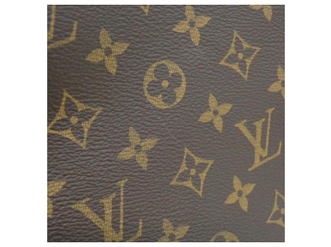 Borsa a mano Pallas Shopper Monogram Louis Vuitton Marrone Nero - vista 6