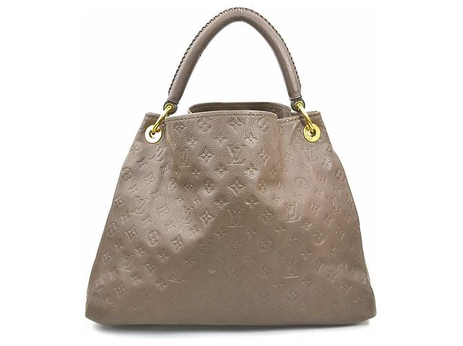 Bolso de Hombro Monogram Empreinte Louis Vuitton Castaño - vista 3