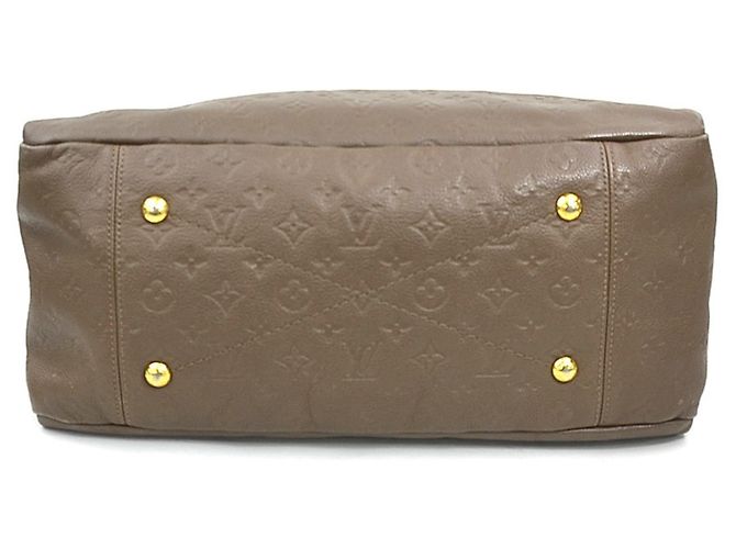 Bolso de Hombro Monogram Empreinte Louis Vuitton Castaño - vista 4