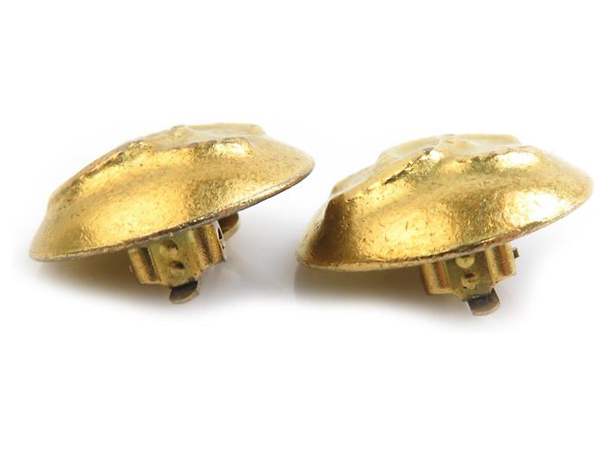 Orecchini a clip in oro Chanel D'oro - vista 4