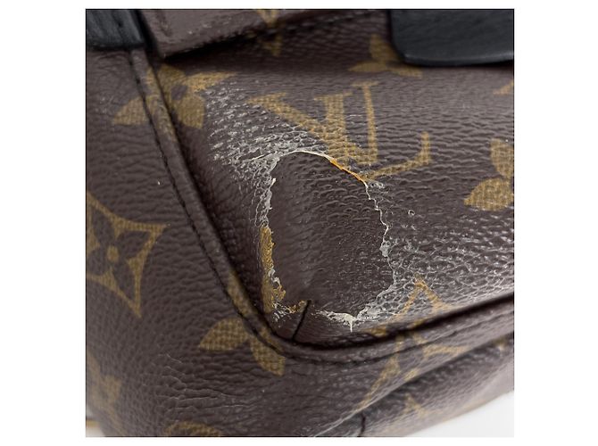 Zaino Palm Springs MINI di Louis Vuitton Marrone - vista 6