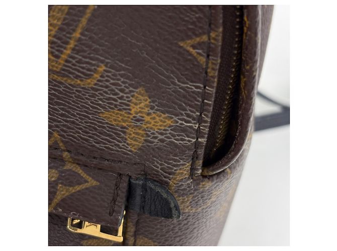 Zaino Palm Springs MINI di Louis Vuitton Marrone - vista 7