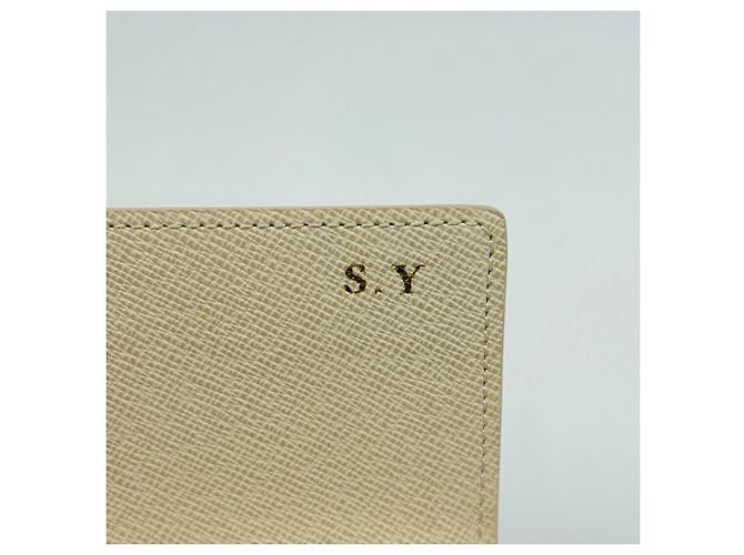 Cartera Larga Sarah de Louis Vuitton Blanco - vista 5
