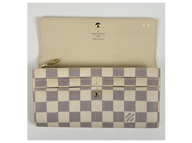 Cartera Larga Sarah de Louis Vuitton Blanco - vista 8