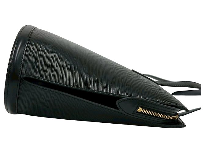 Louis Vuitton Saint Jacques GM in Epi Nero con Tracolla Lunga - vista 6