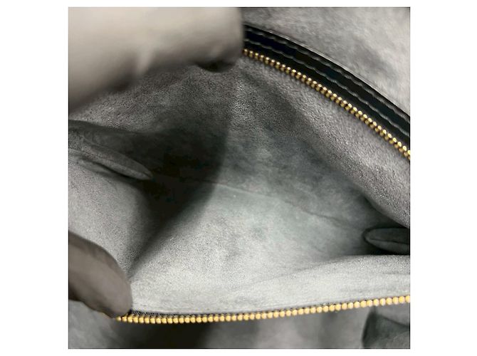 Louis Vuitton Saint Jacques GM in Epi Nero con Tracolla Lunga - vista 8