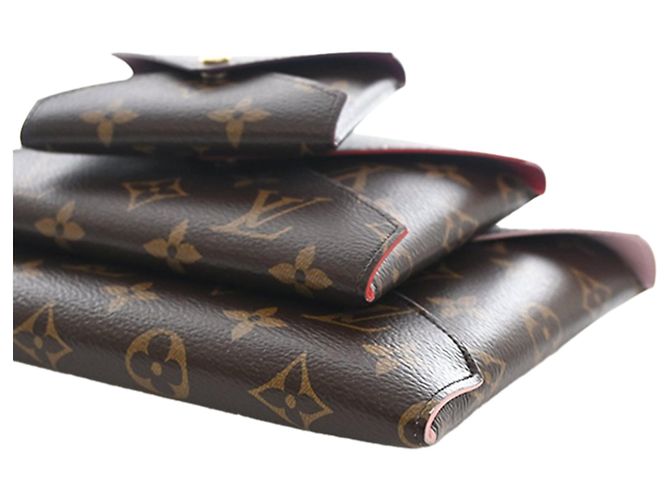 Set Pochette Kirigami Monogramma Marrone Louis Vuitton - vista 12