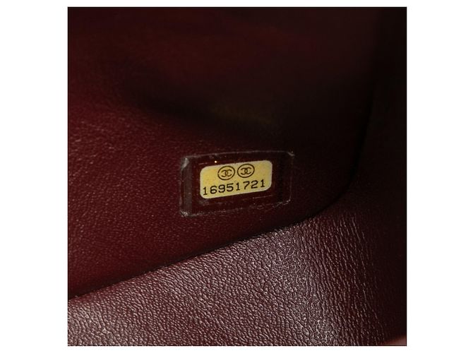 Chanel Nero Jumbo Classico Caviar Doppio Flap - vista 6