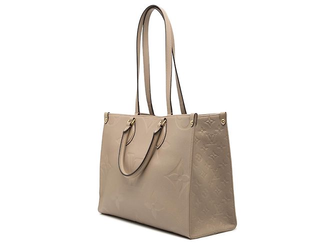 Louis Vuitton Monogram Empreinte Beige OnTheGo MM - vista 2