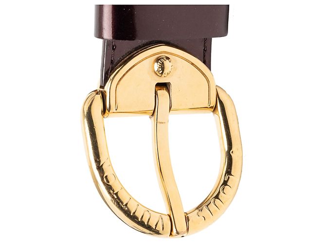 Louis Vuitton Lila Monogramm-Lackgürtel - Ansicht 7