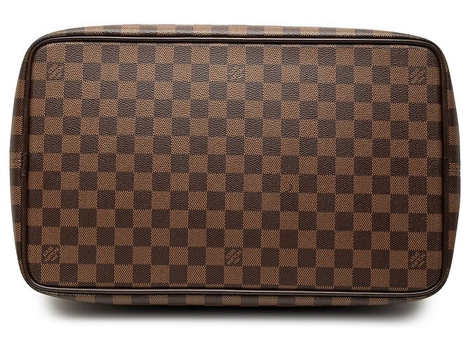 Louis Vuitton Marrone Damier Ebene Greenwich PM - vista 3