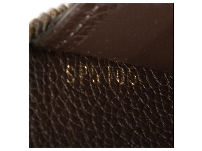 Cartera Zippy Monogram Empreinte Marrón Louis Vuitton Castaño - vista 6