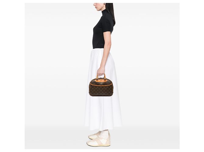 Louis Vuitton Trouville Monogram Marrone - vista 9
