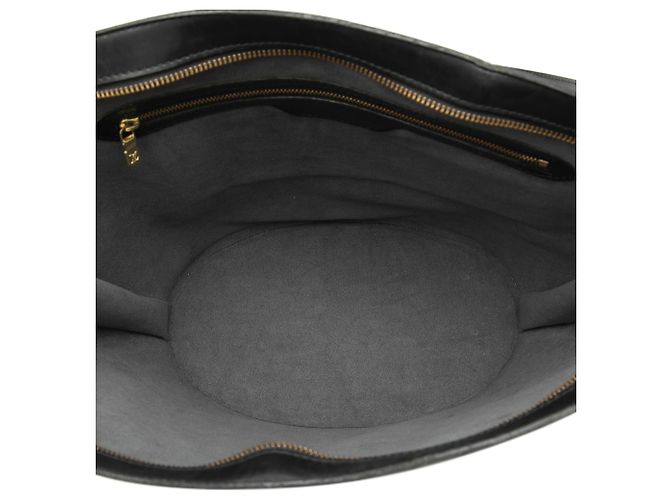 Louis Vuitton Saint Jacques GM aus schwarzem Epi mit langem Tragegurt - Ansicht 4