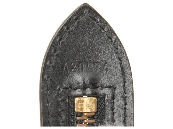 Louis Vuitton Saint Jacques GM aus schwarzem Epi mit langem Tragegurt - Ansicht 6