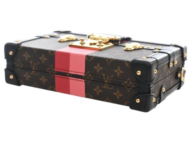 Louis Vuitton Petite Malle Marrone Monogramma - vista 6