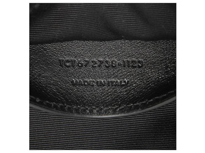 Bolsa Nolita Monograma em Couro de Cordeiro Matelassado Preto Saint Laurent - vista 6