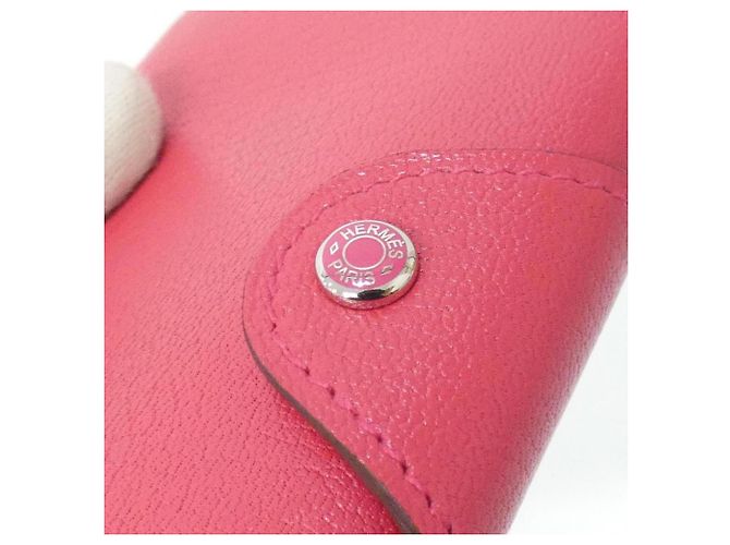 Monedero compacto Iliade de Hermès Rosa - vista 6