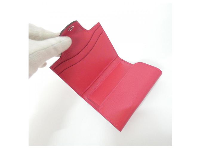 Monedero compacto Iliade de Hermès Rosa - vista 7