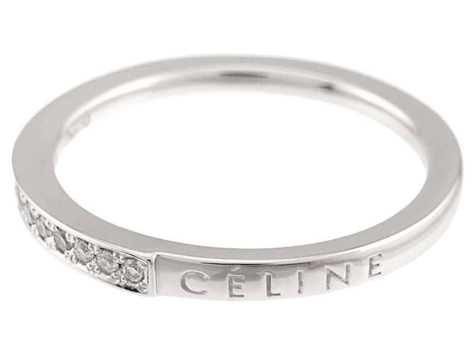 Diamond Céline Bague en Platine avec Diamants Celine - vue 3