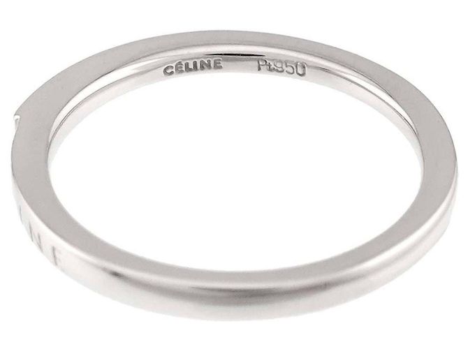 Diamond Céline Bague en Platine avec Diamants Celine - vue 4