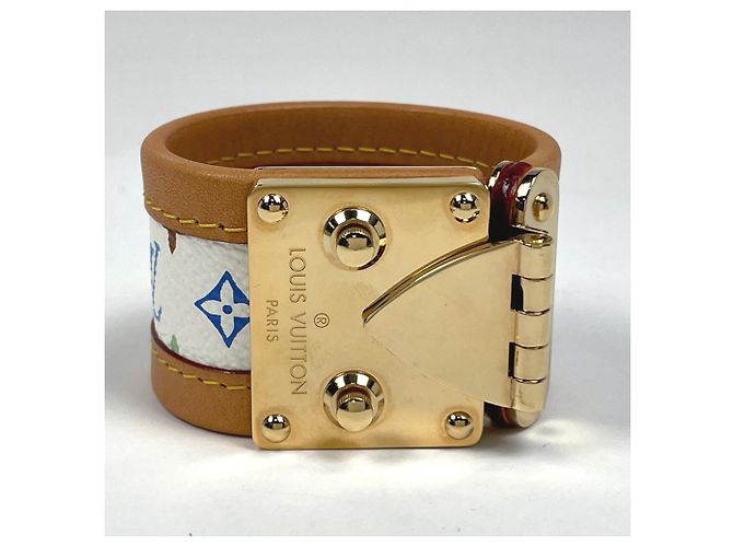 Bracciale Cellure Bangle Monogram Multicolore Bianco Louis Vuitton - vista 2