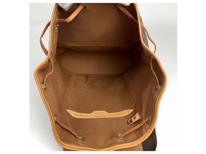 Zaino Montsouris GM Louis Vuitton Marrone - vista 8