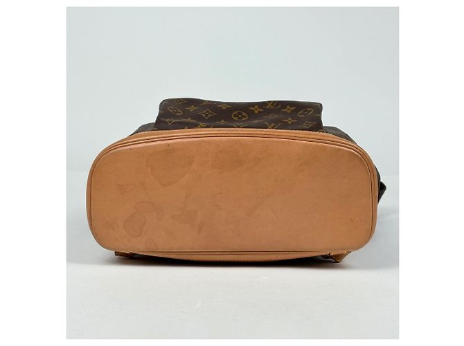 Zaino Montsouris GM Louis Vuitton Marrone - vista 3