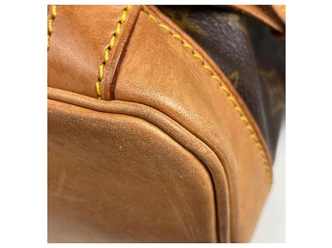 Zaino Montsouris GM Louis Vuitton Marrone - vista 4