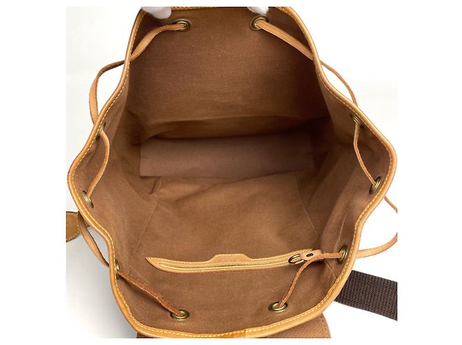 Zaino Montsouris GM Louis Vuitton Marrone - vista 8