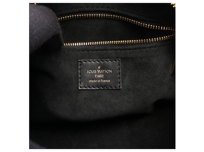 Handtasche Petite Malle Souple Louis Vuitton Braun Schwarz Monogramm - Ansicht 4